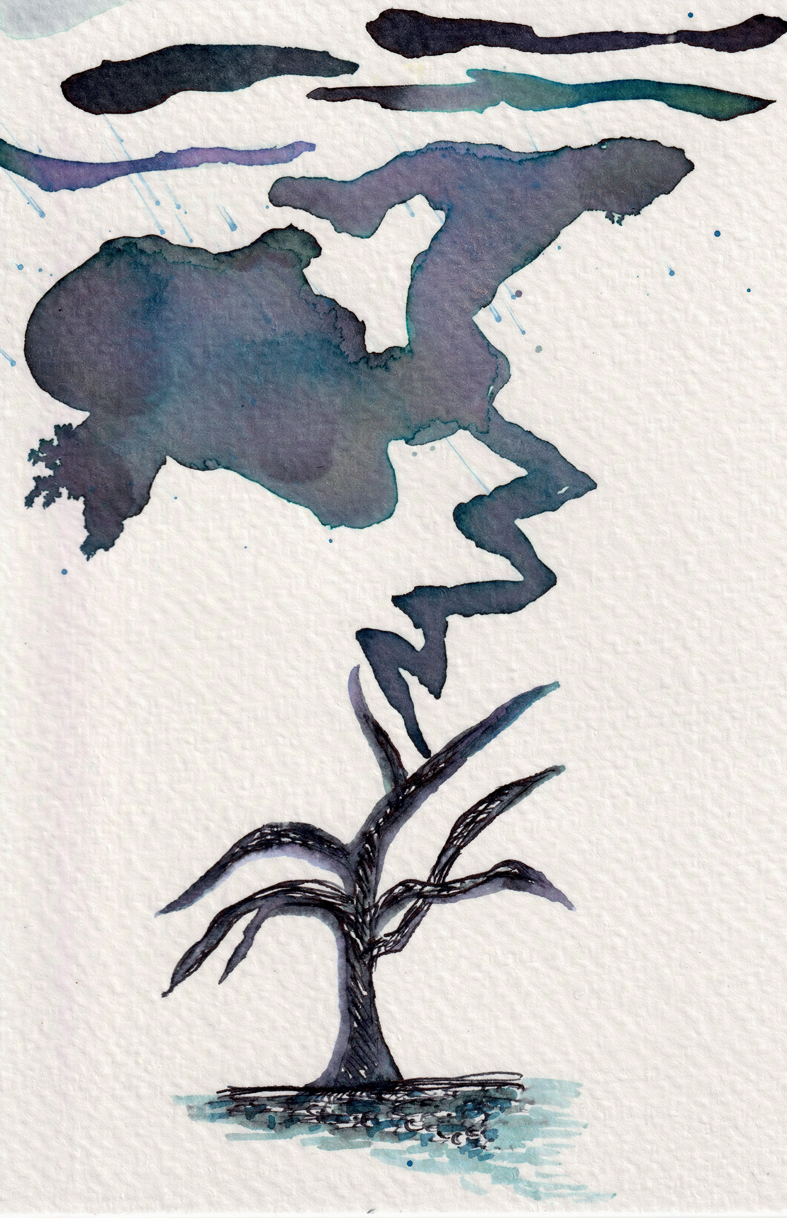 STRIKE : an illustrated meditation on conduction by Teodora Nicolae | The Gallery | teodoranicolae.com | words + artwork © 2026
