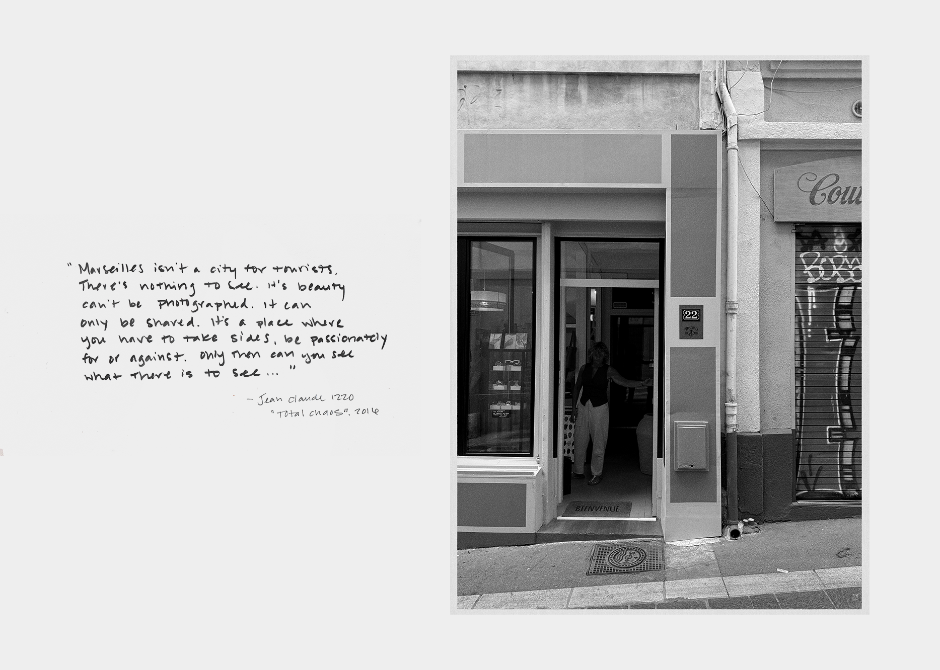 "Undefinable Marseille" | An Essay by Teodora Nicolae | The Observatory | on : journeying | teodoranicolae.com | pictured : Marseille, France | photography by Teodora Nicolae | © 2026 all rights reserved