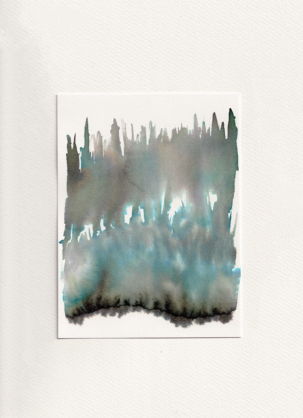 The Gate (.01) | The Gate : a fine art series by Teodora Nicolae | ink on paper | The Gallery | teodoranicolae.com | © 2026 all rights reserved