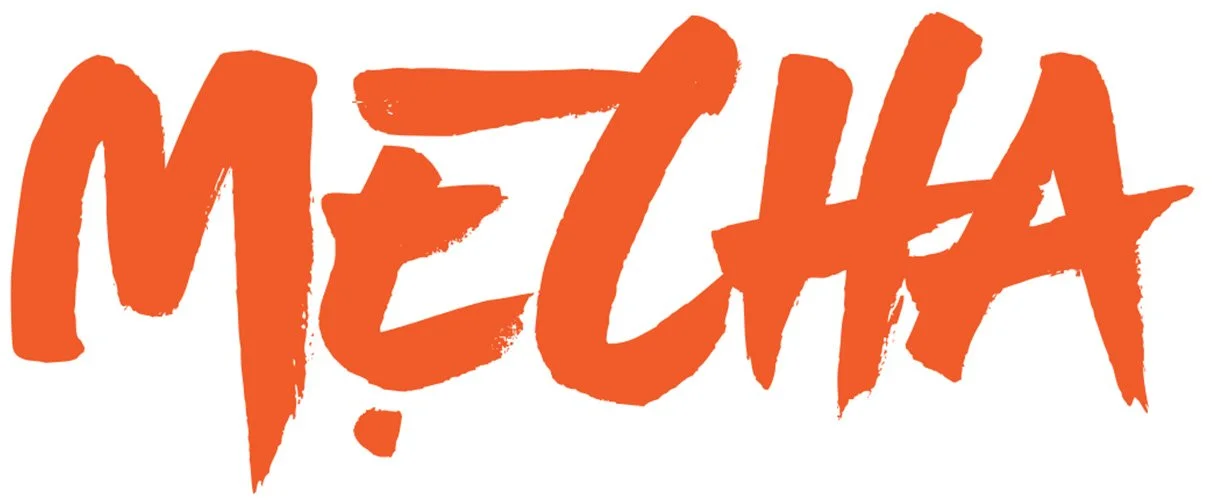 The word "METHA" written in bold, stylized orange letters with rough edges.