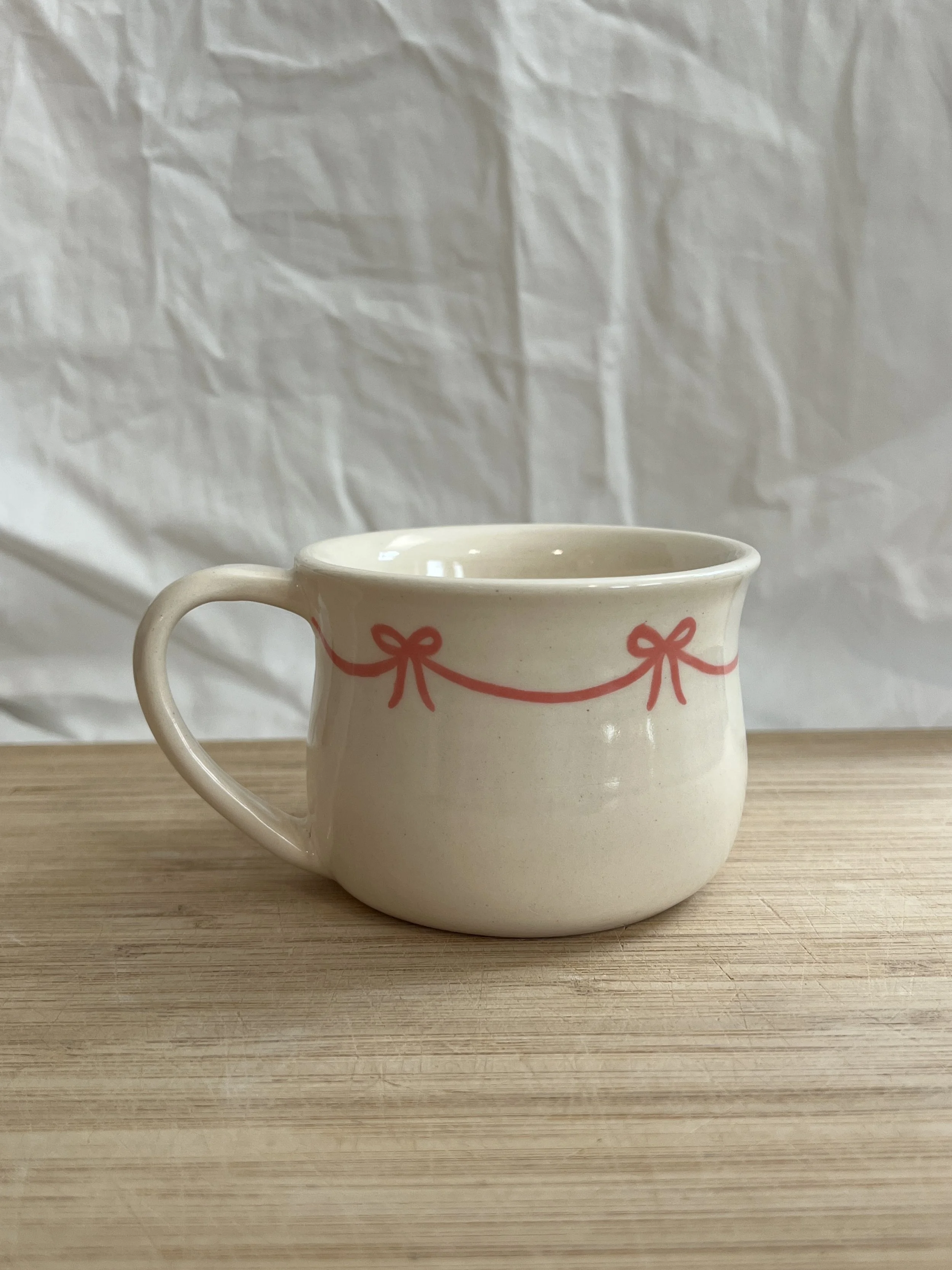 baby bow mug