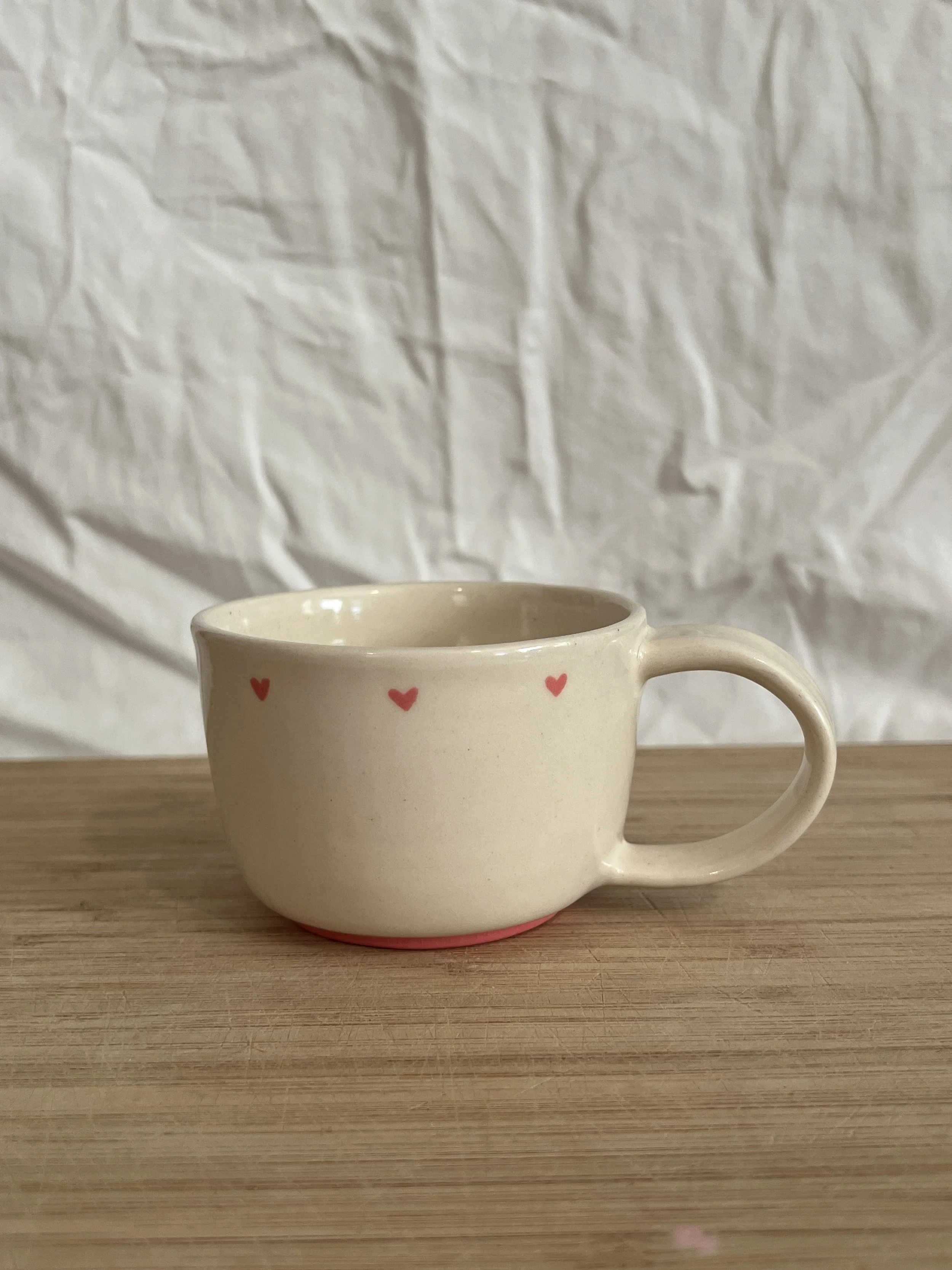 baby heart mug