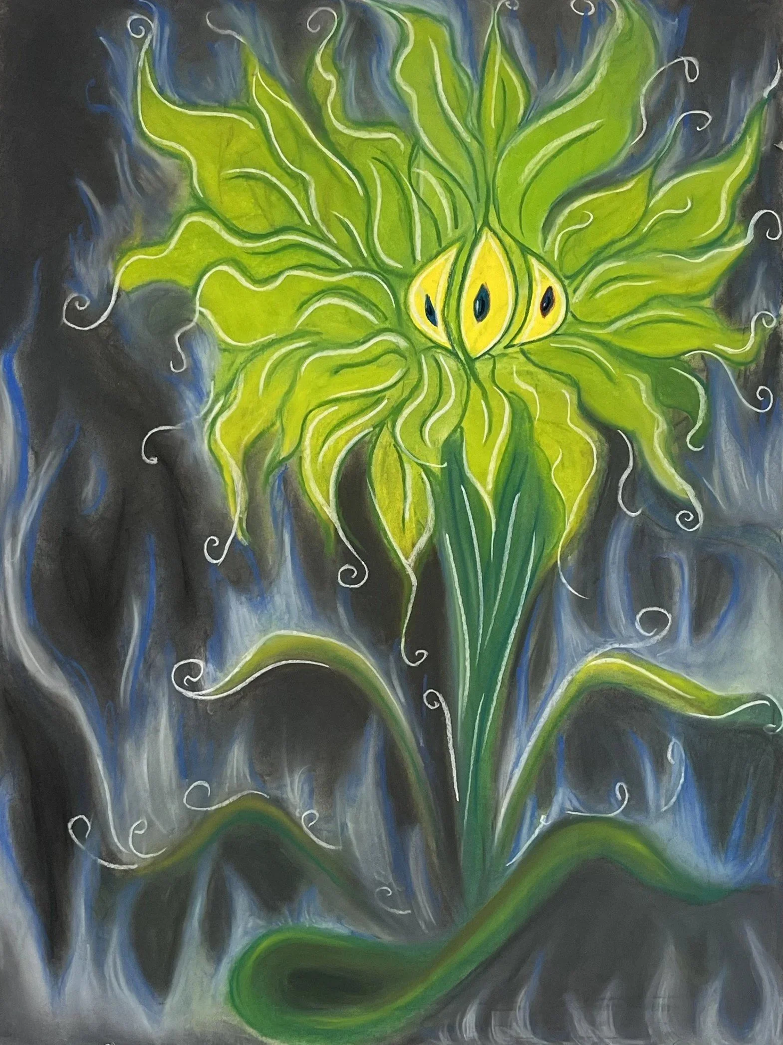 Lettuce Flower, 22x30 in