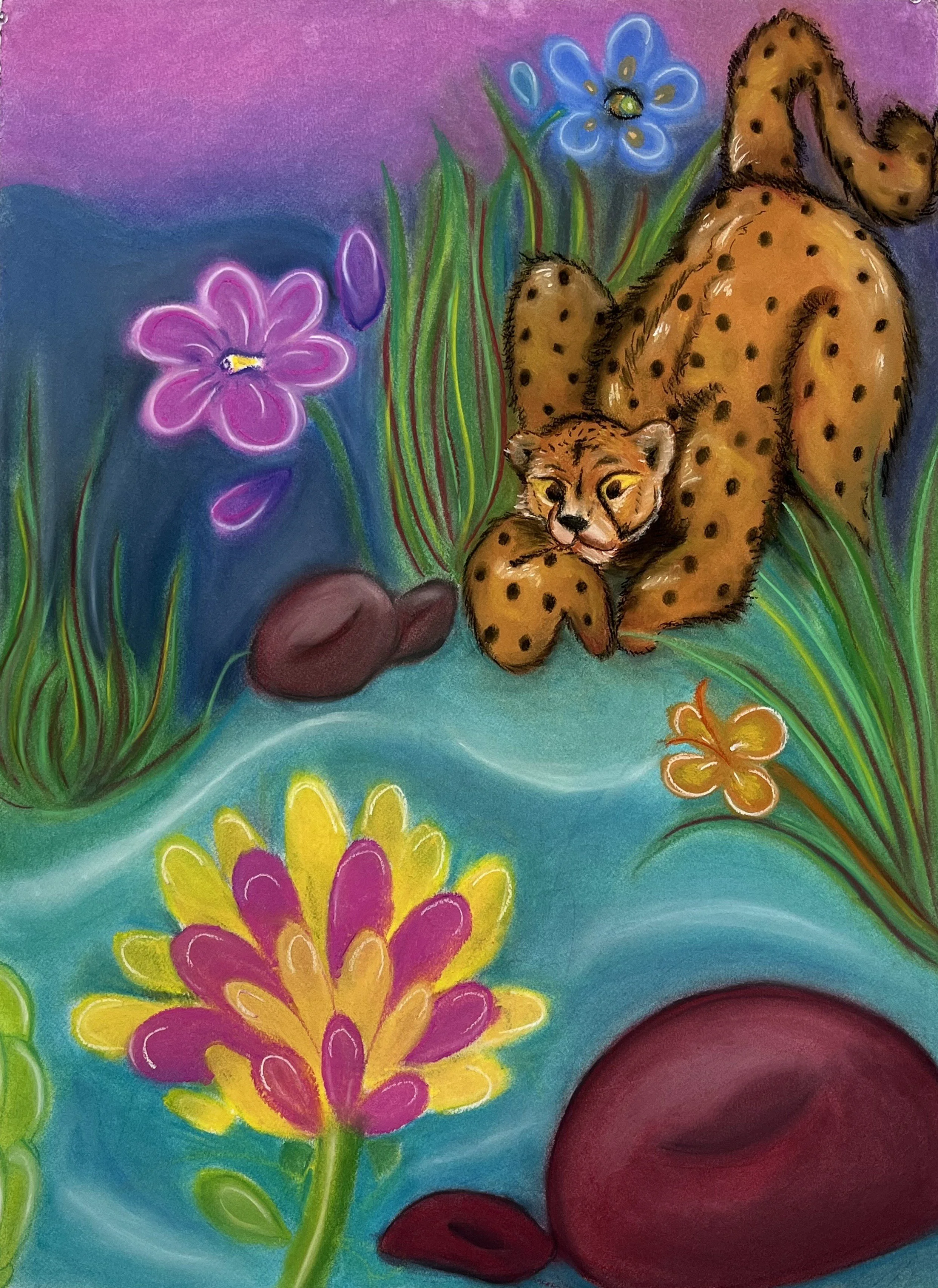 Roberts_Art512_Triptych with Cats_Panel 3_FA 2025.jpg