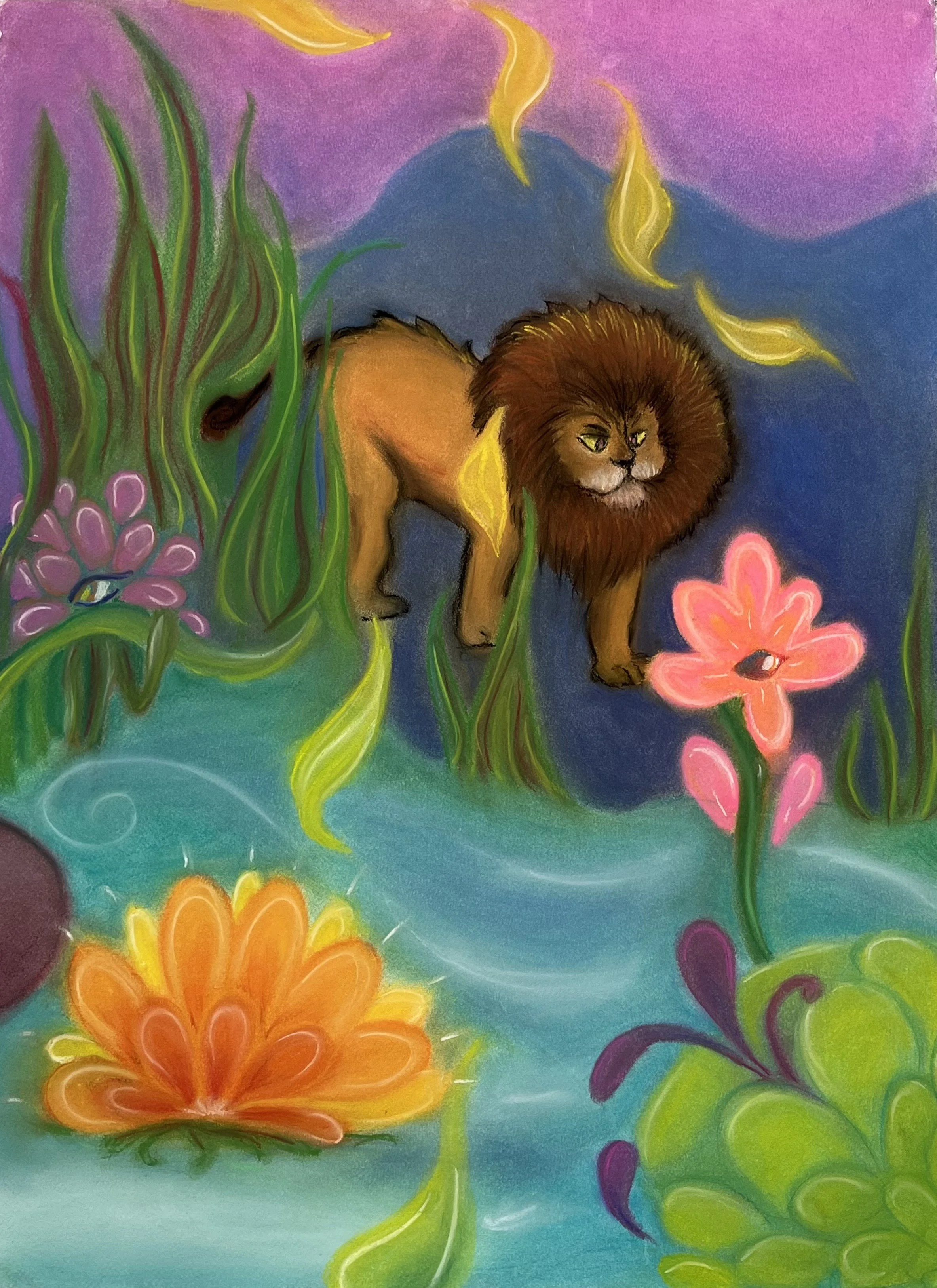 Roberts_Art512_Triptych with Cats_Panel 2_FA 2025.jpg