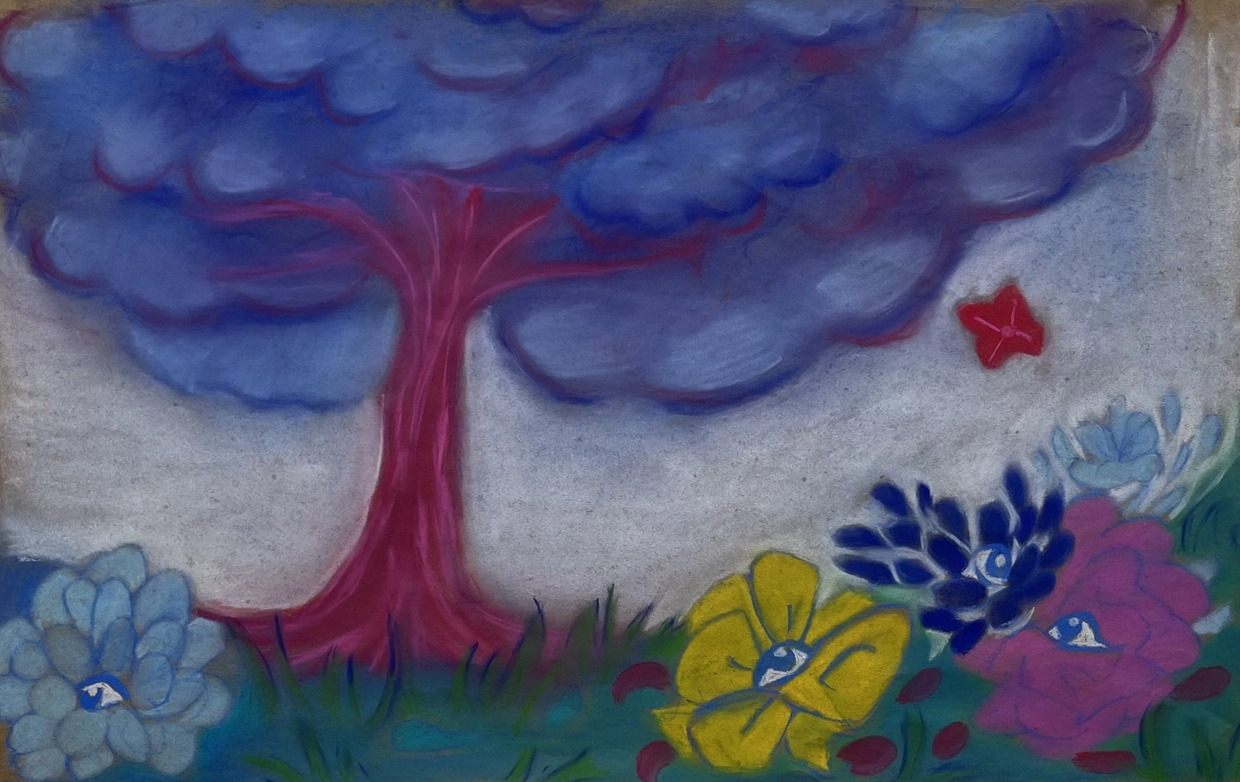 Untitled, Pastel on Butcher Paper