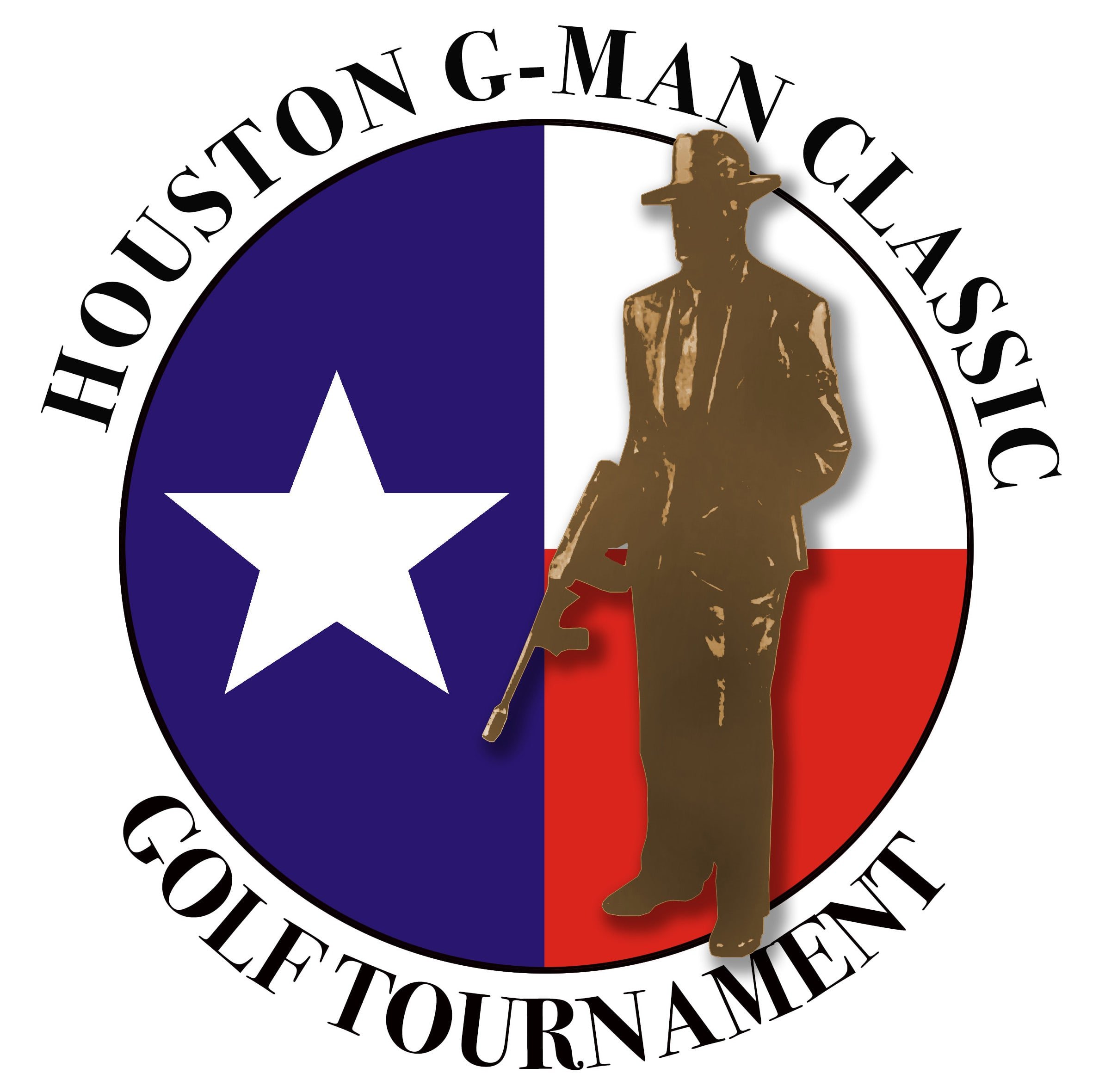 Logo for the Houston G-Man Classic Golf Tournament at the Clubs of Kingwood
