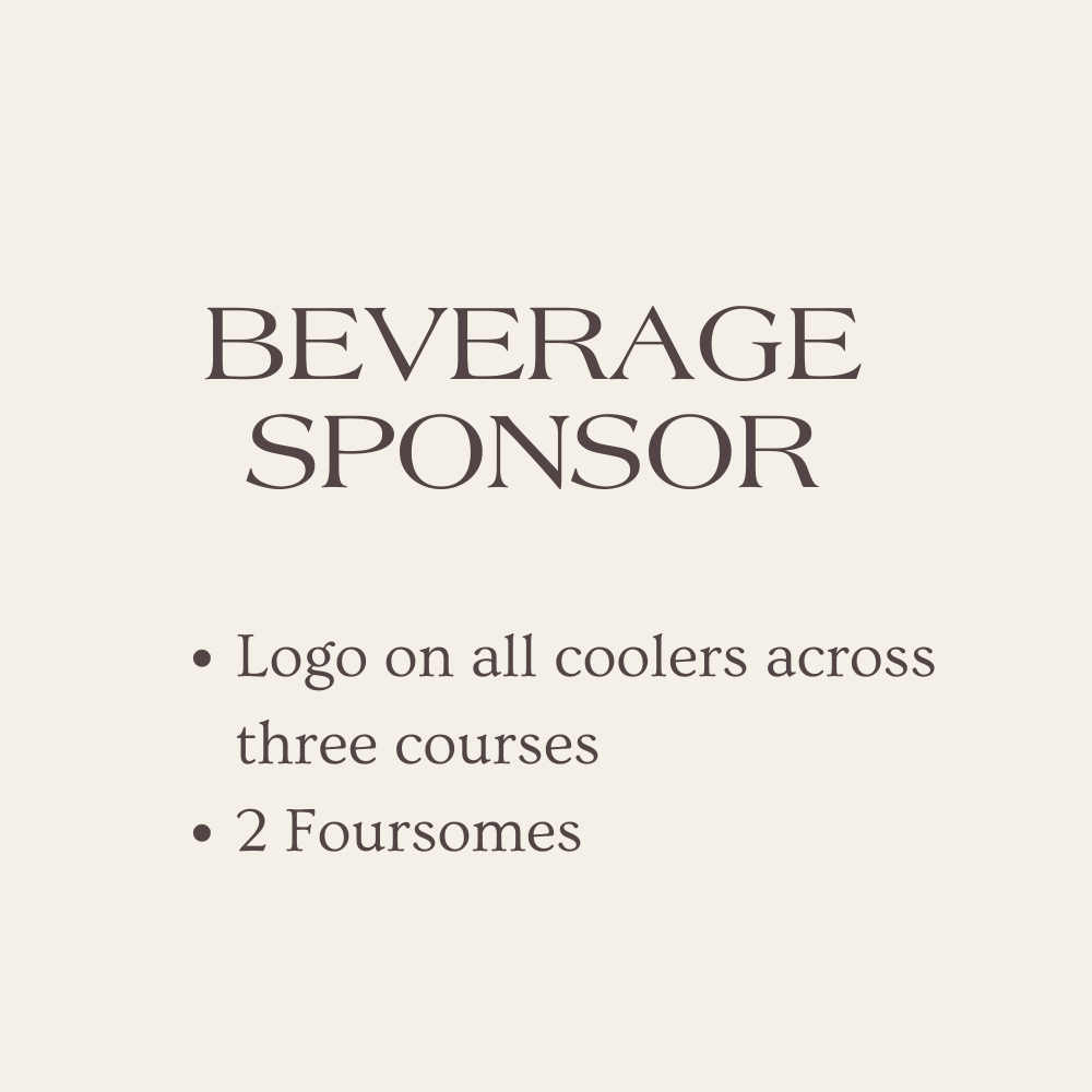 Beverage Sponsorship