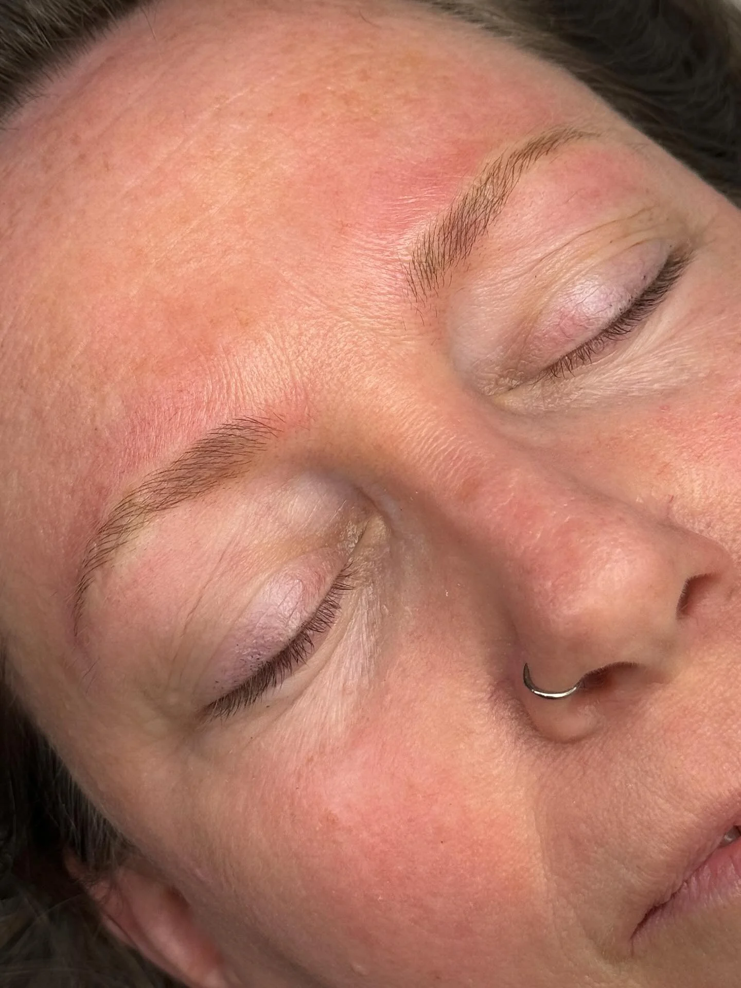 Went back to microblading today🪄✨