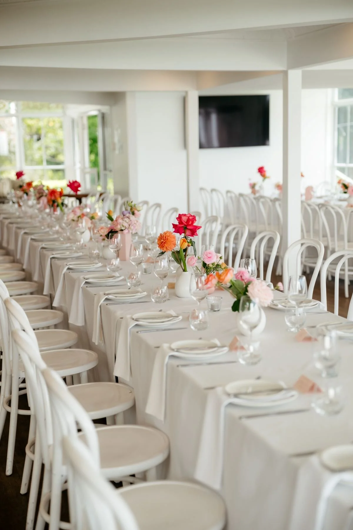 Maleny Manor Reception Long Tables