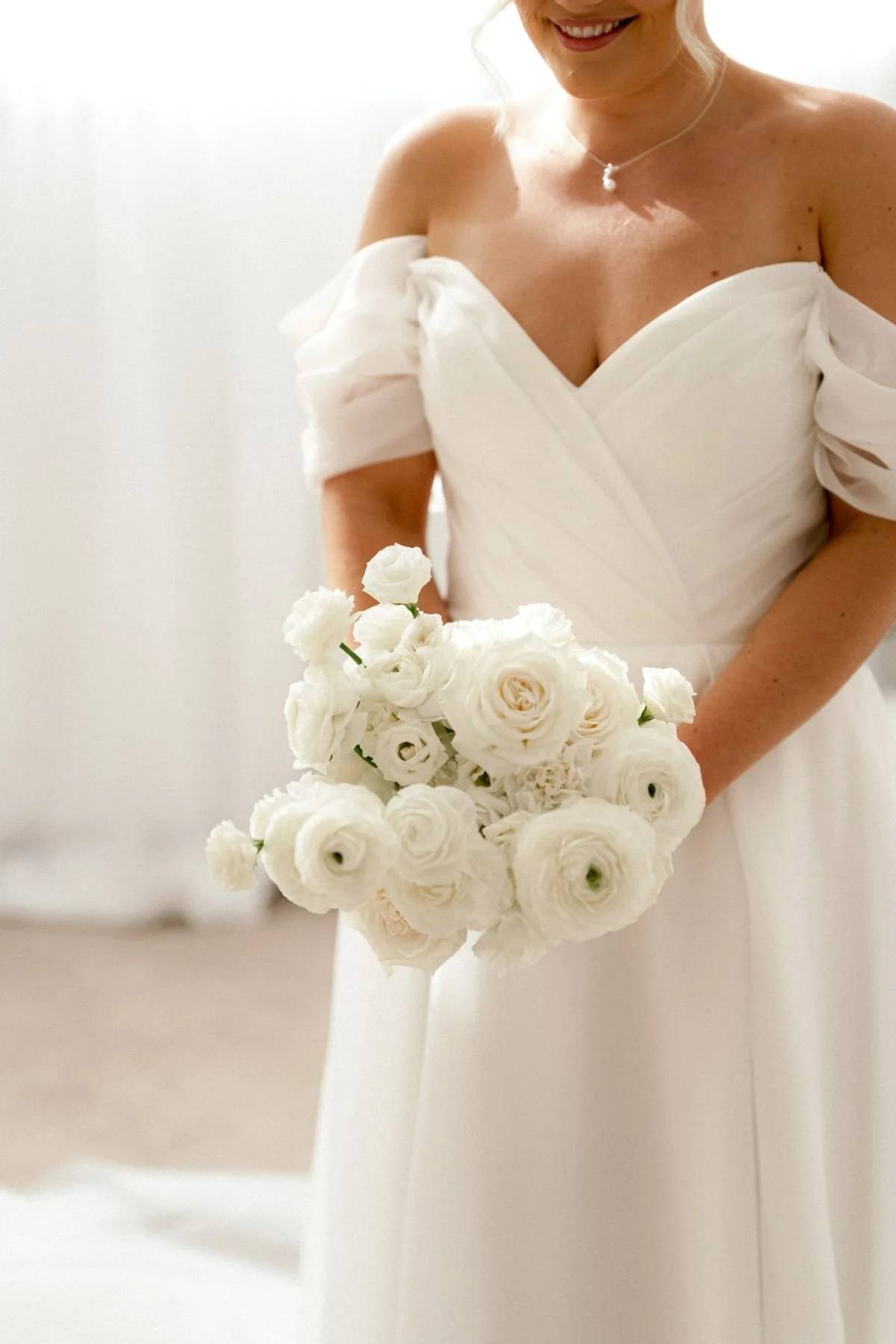 Bridal Bouquet White Florals