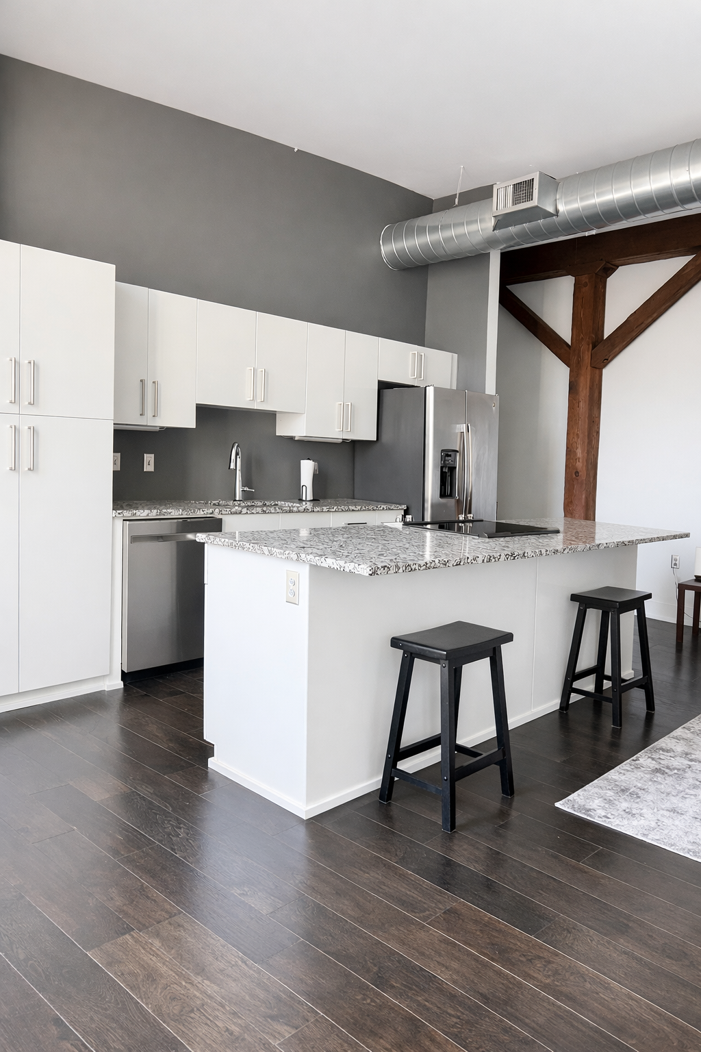 Modern kitchen with seamless living space.png