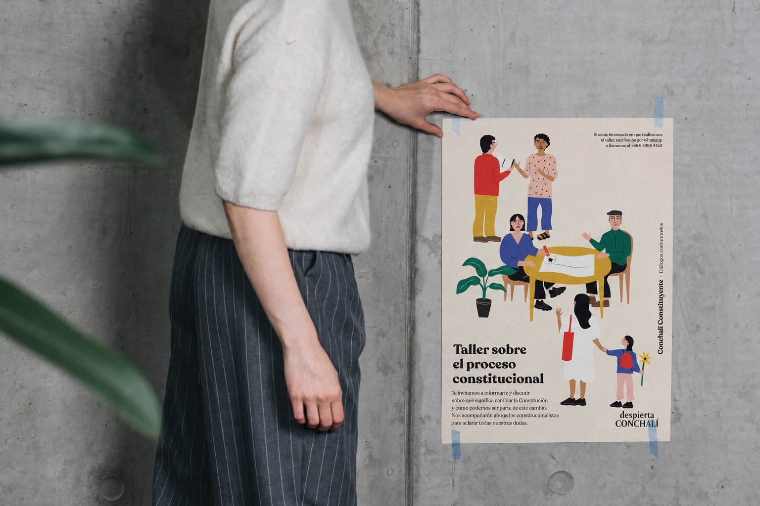 Afiche taller constitucional