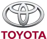 Toyota logo with the word 'TOYOTA' below it
