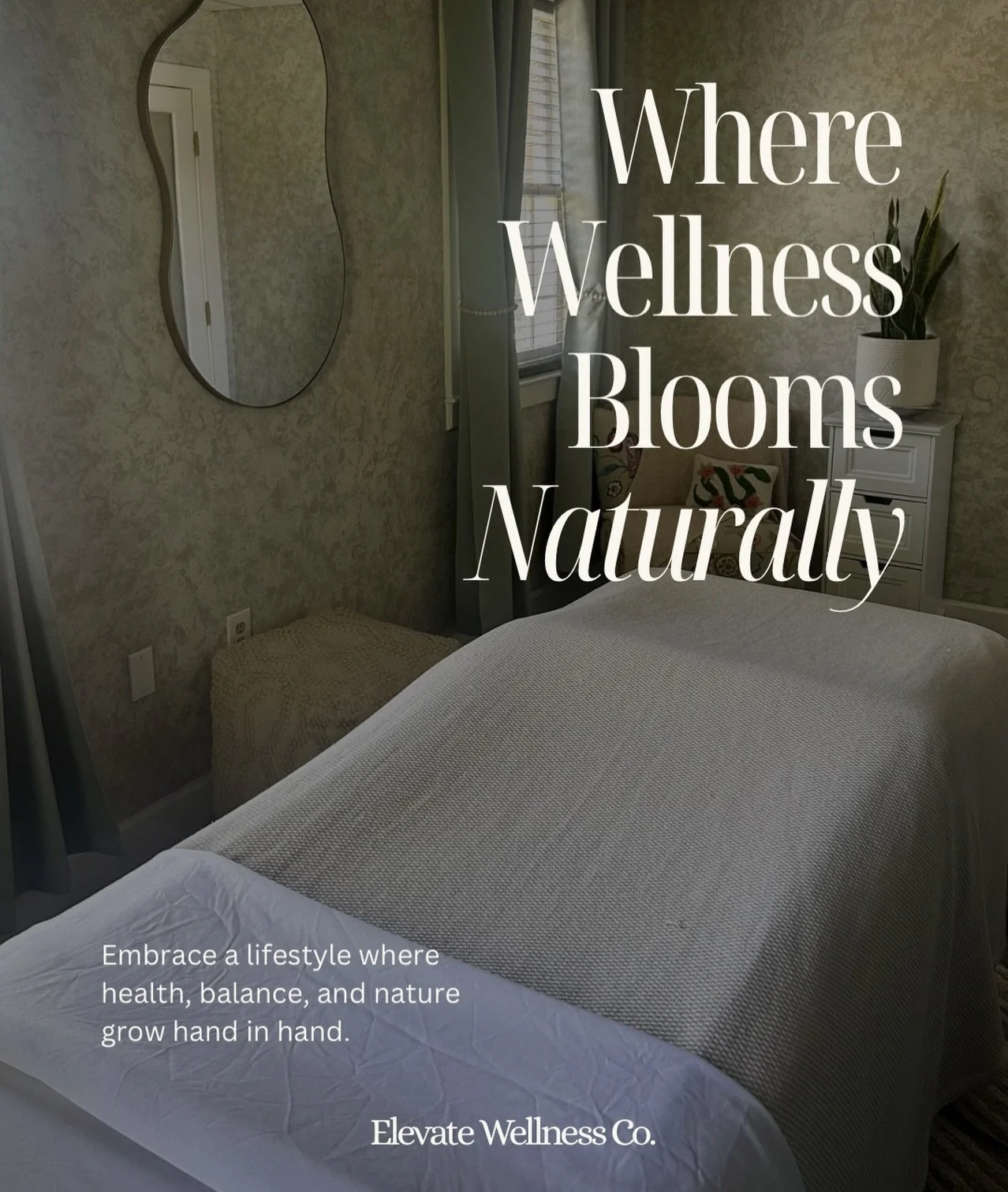 Where Wellness Blooms Naturally 🌿

Healing doesn&rsquo;t happen all at once; it happens here, one session at a time. Give your body the space it&rsquo;s been asking for.

📍Elevate Wellness Co. Middleton, MA

Booking link in bio ✨