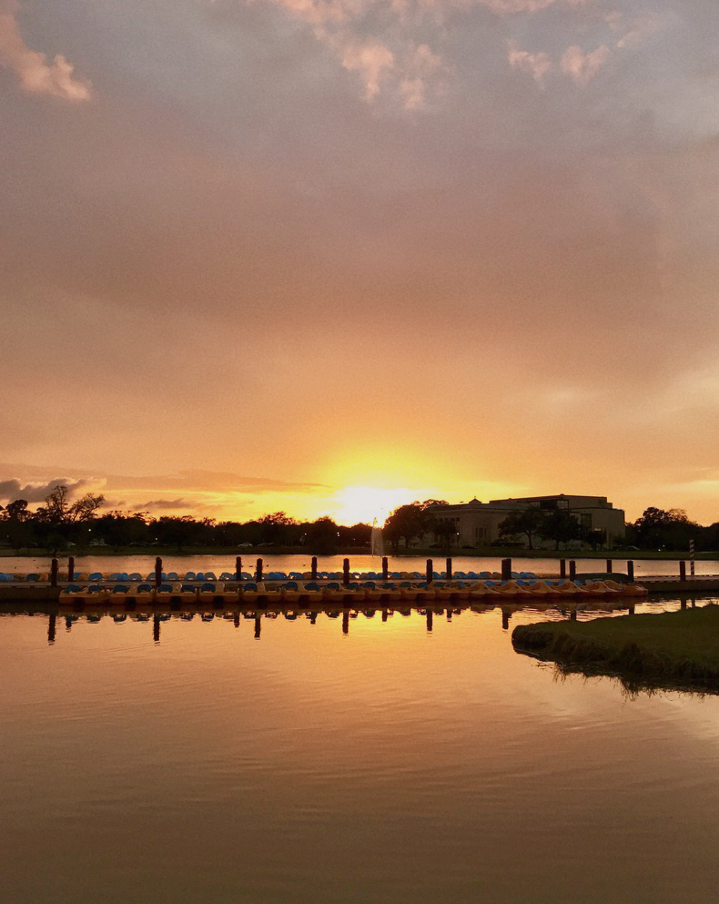 Evening at Big Lake