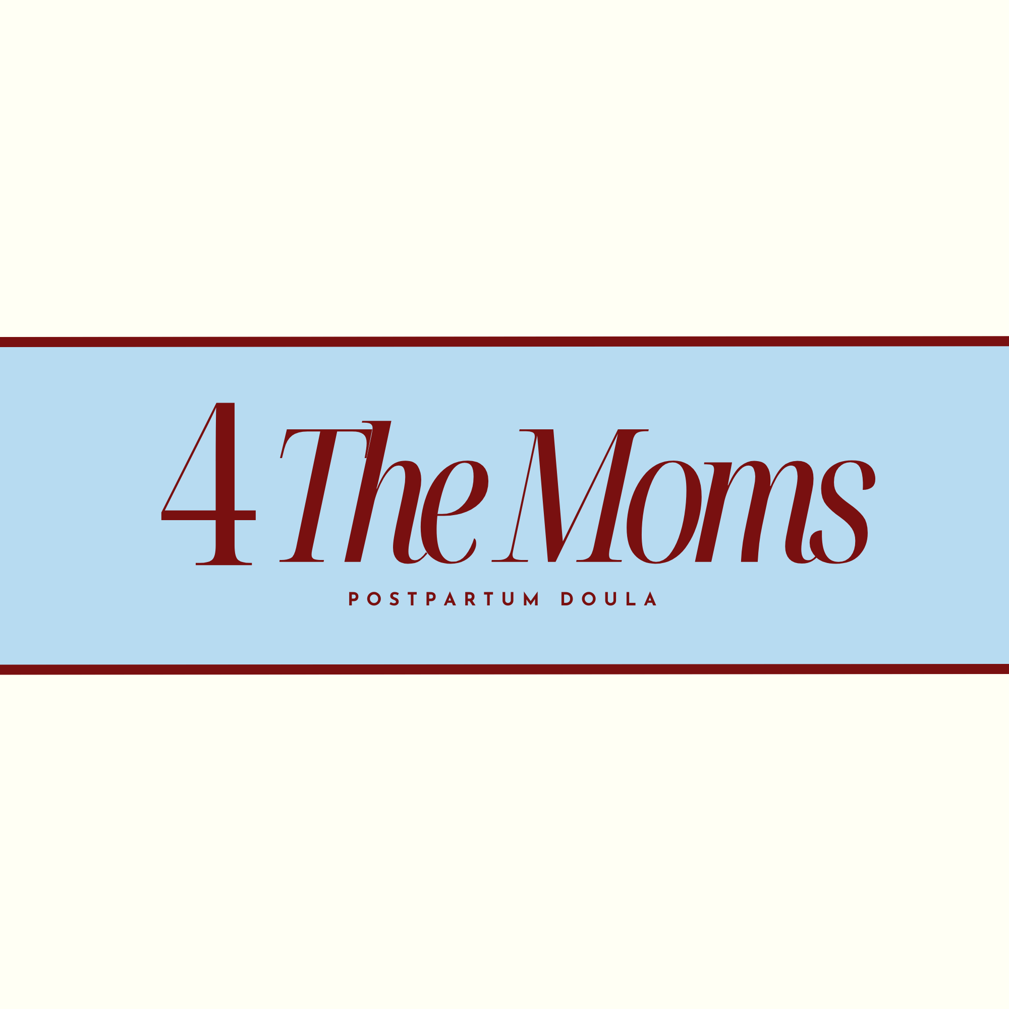 Postpartum Doula Southern California 4 The Moms logo.png