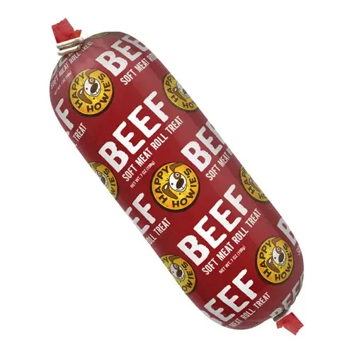 Happy Howies Meat Roll Treat Beef 7oz