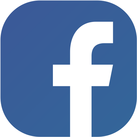 Facebook logo with a dark blue background and a lowercase white letter 'f'.