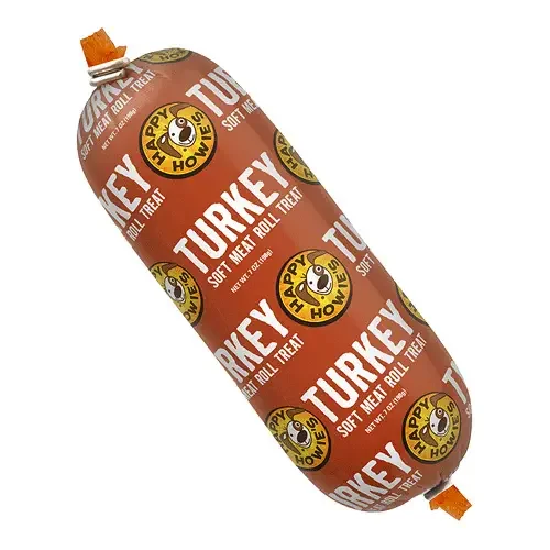 Happy Howie's Meat Roll Treat Turkey 7oz