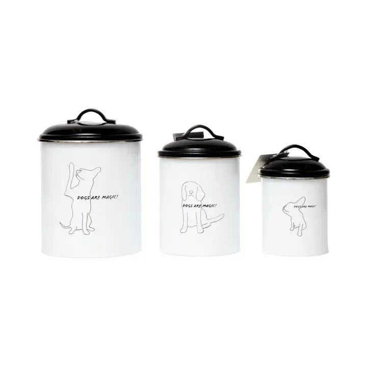 “Dogs Are Magic” Treat Canister Set