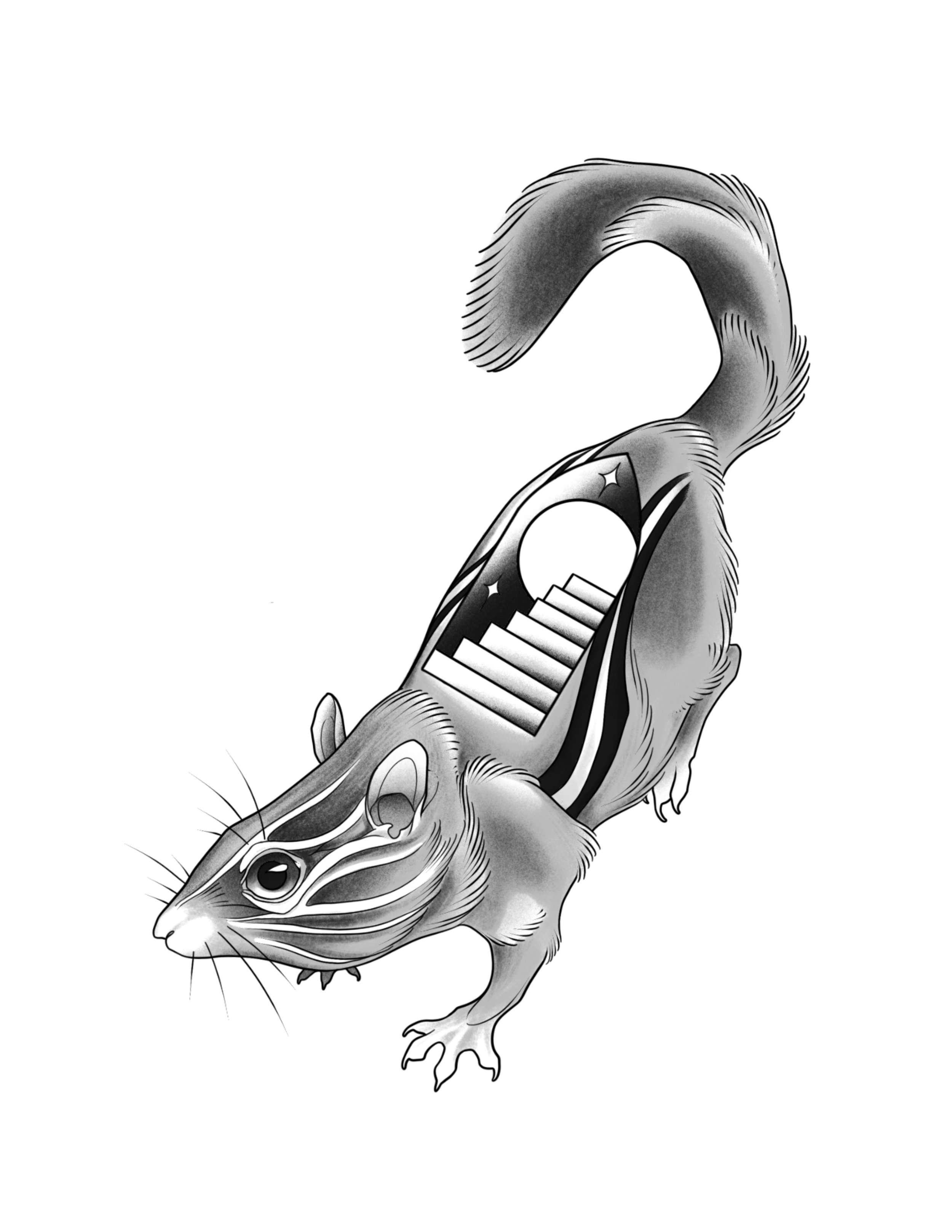 Portal Chipmunk
Price: $350
Minimum Size: 6.5"