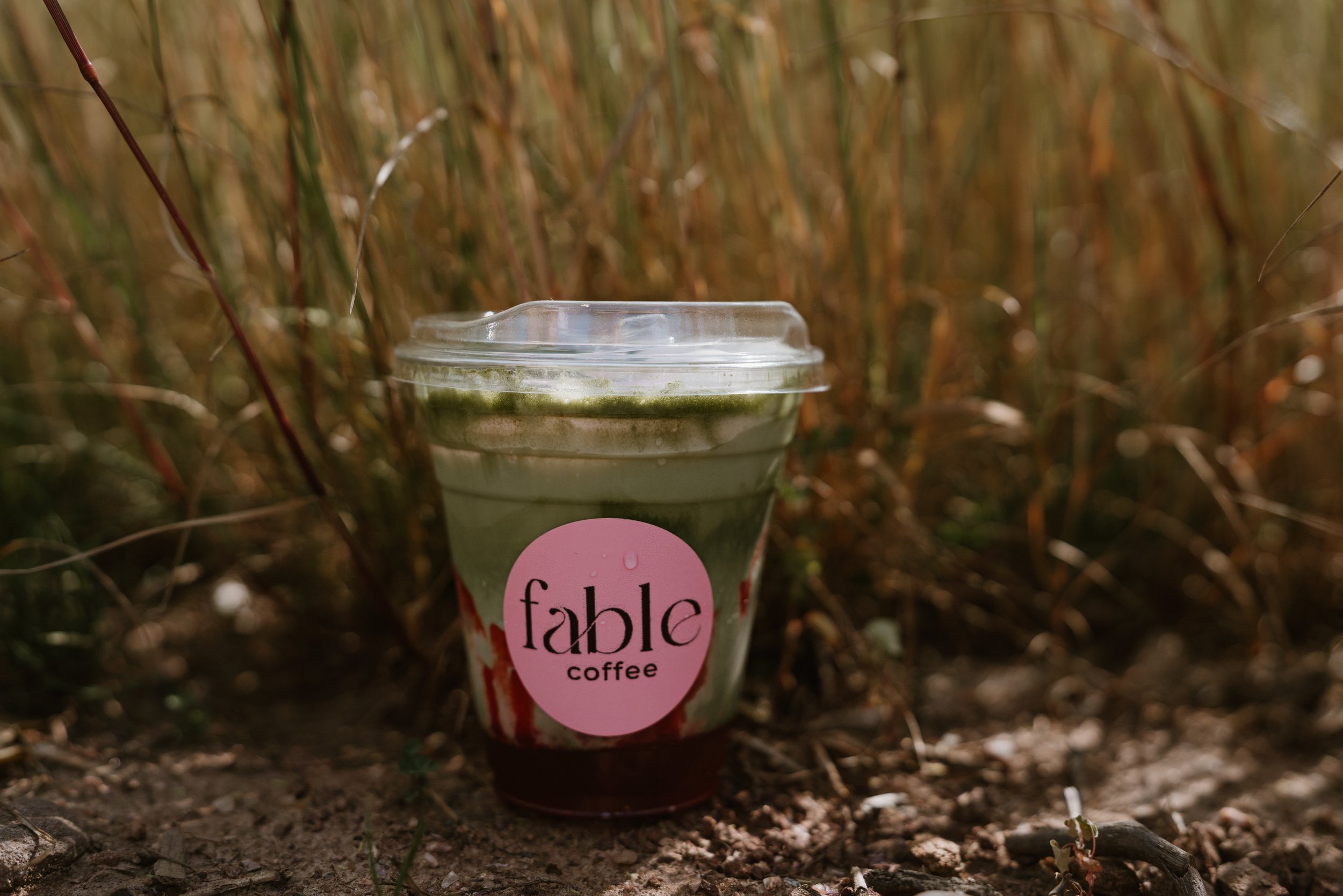 strawberry matcha lemonade