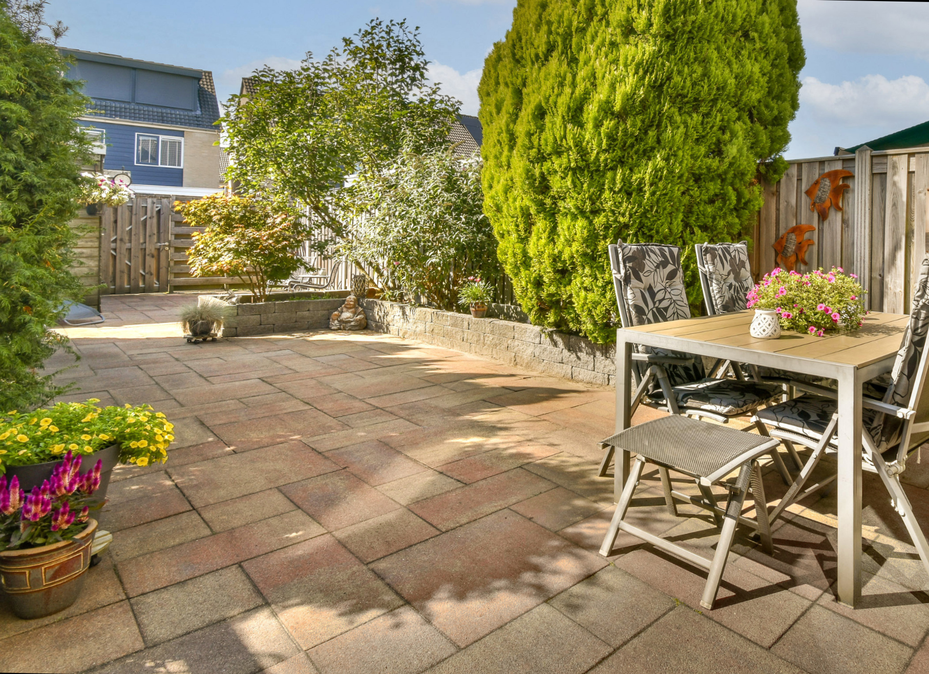 Expertly designed small patios maximize outdoor living with versatile spaces for gardening, seating, and enjoying your backyard.