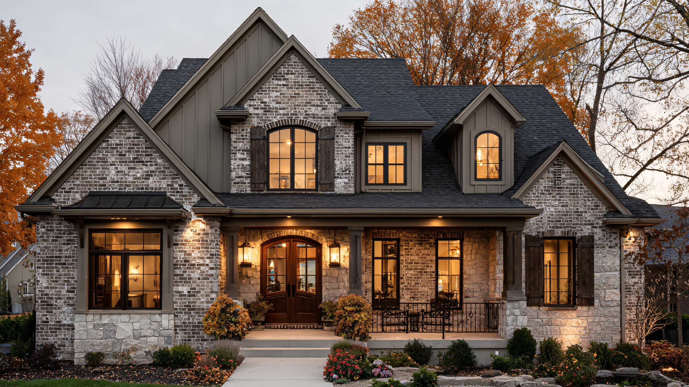 Thoughtful landscape design and professional installation complement your home while smart lighting enhances safety and curb appeal.