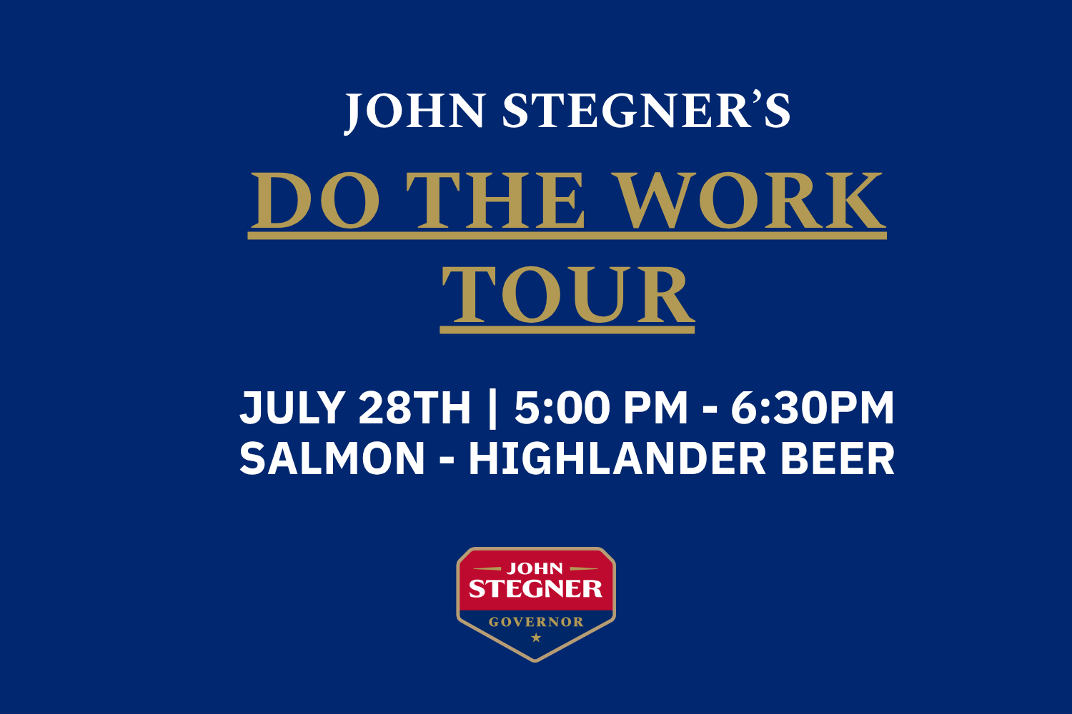 Join John in Salmon