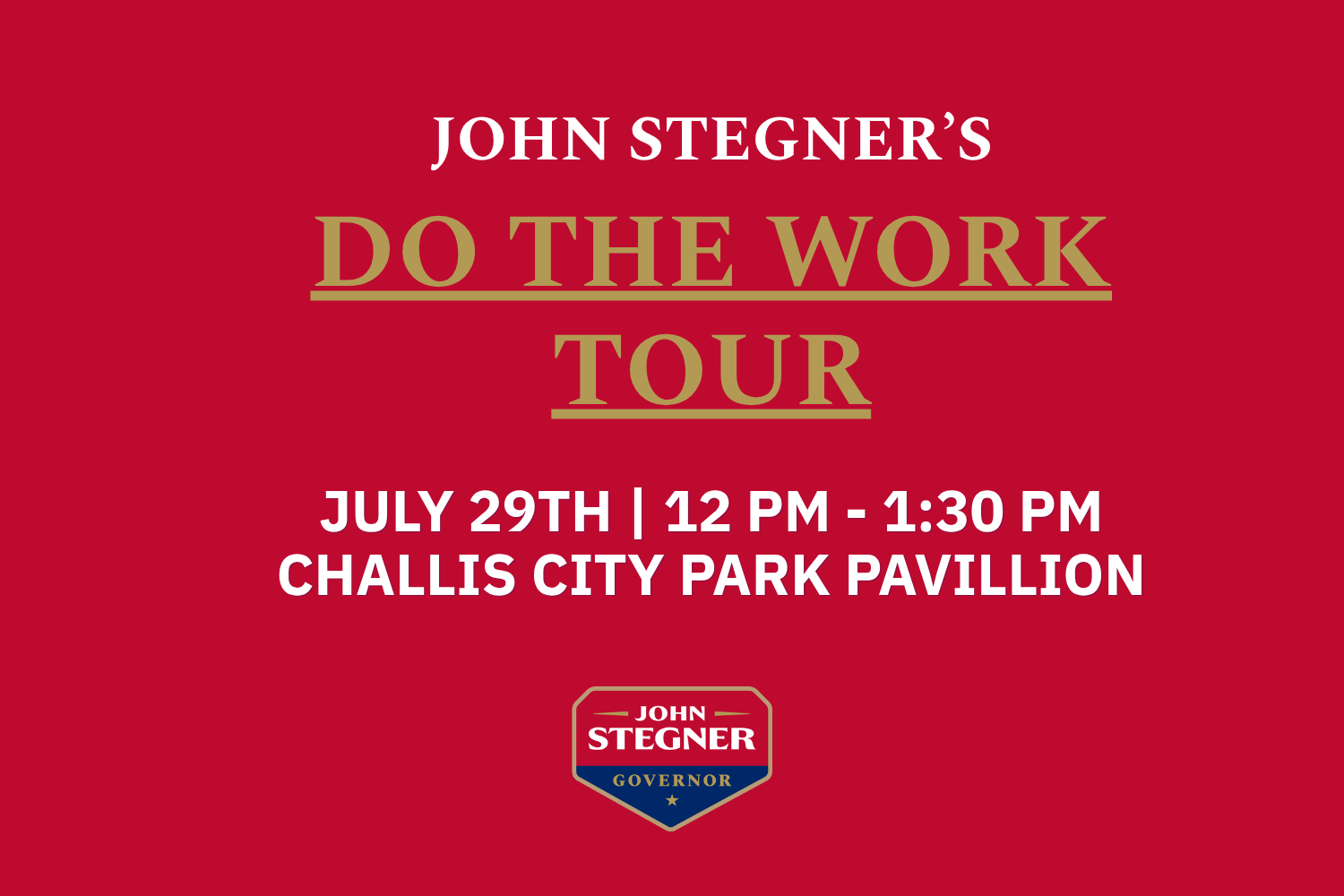 Join John in Challis