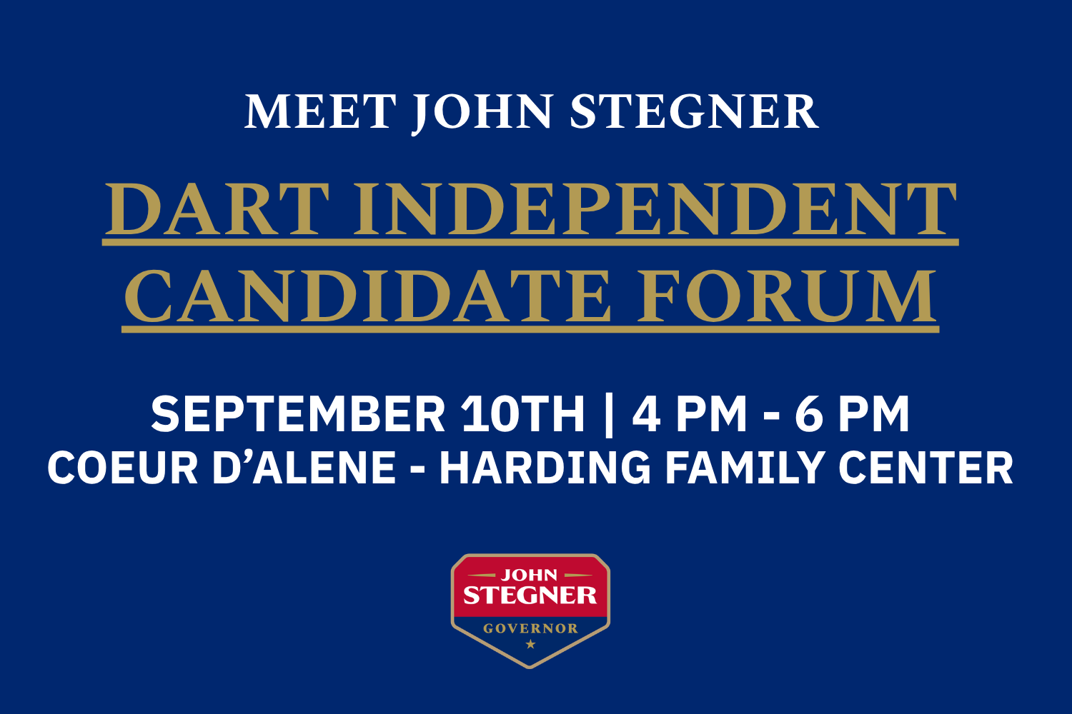 DART Independent Candidate Forum