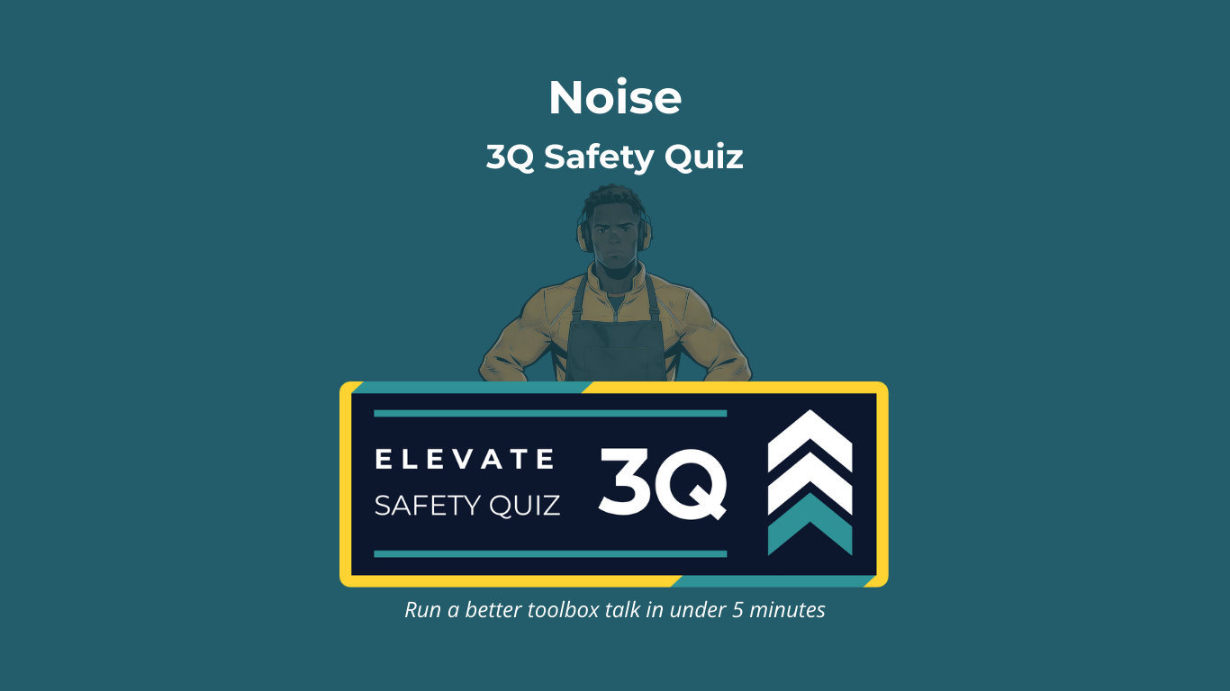 Noise: V1 - Hearing protection while grinding