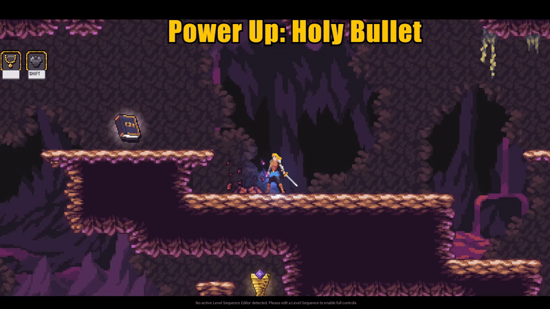 Item #1: The Super Tome. Casting it will fire a holy bullet forward that can trigger Pyres and damage enemies from afar!