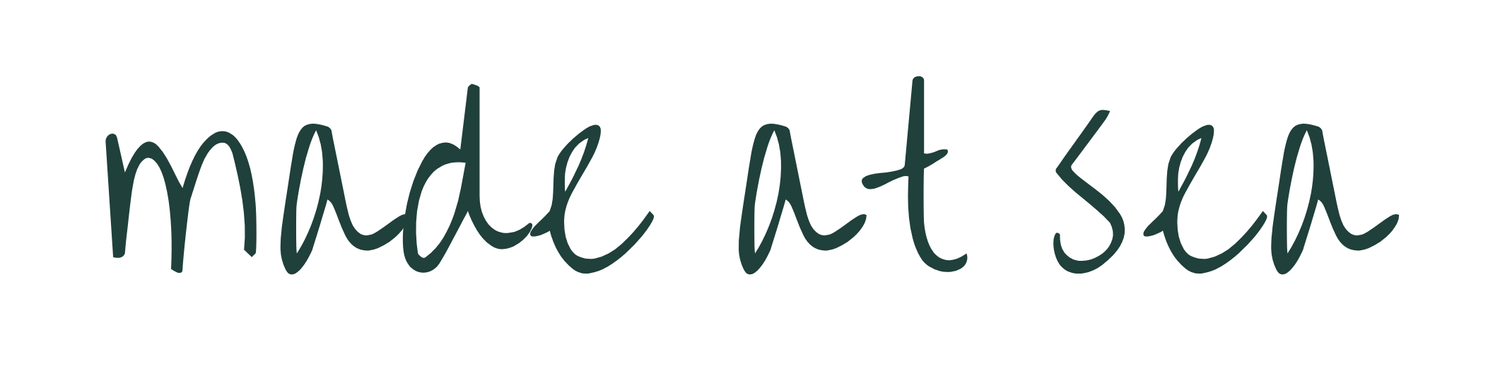 made at sea  |  jewellery design