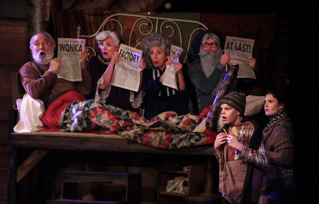 Charlie and the Chocolate Factory - Grandma Josephine (second from left)