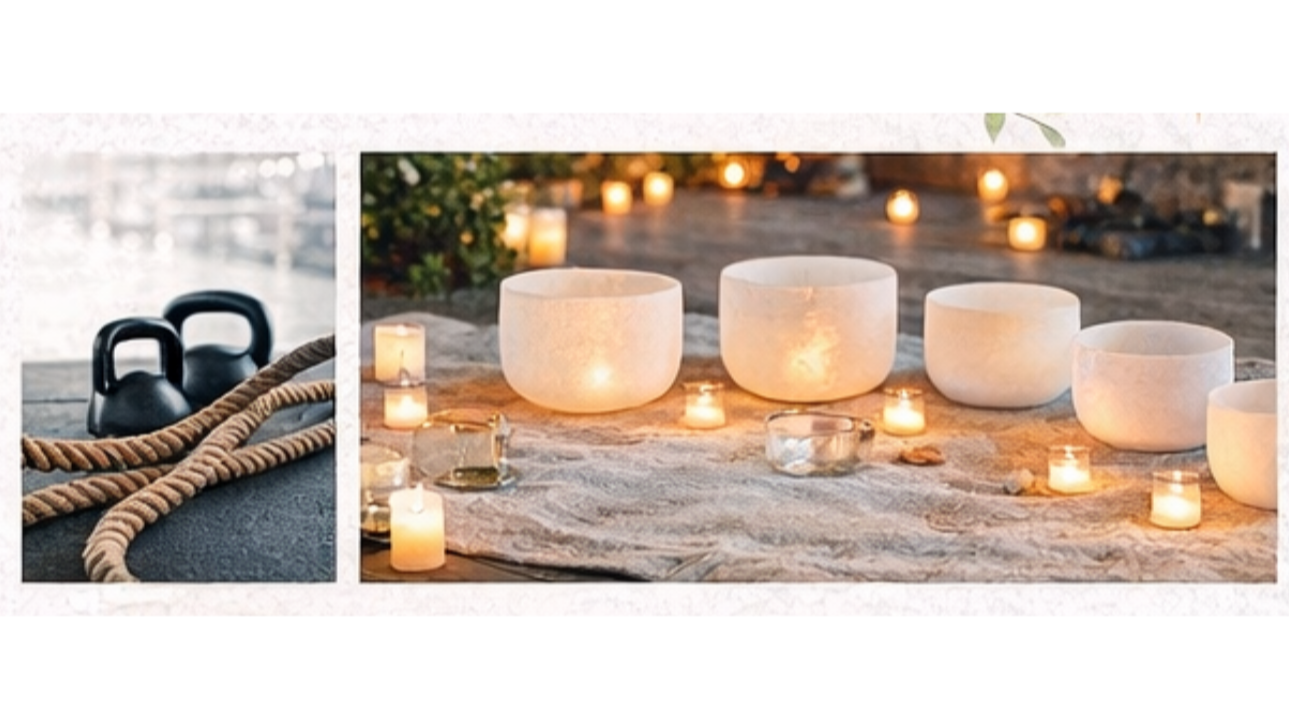 Sweat &amp; Sound: HIIT (High Intensity Interval Training) meets Sound Bath