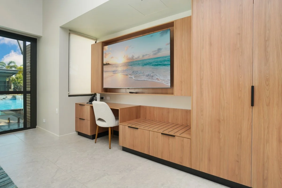 Hospitality fitout hotel room completed in Darwin by NT Shopfitting