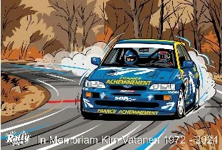in memoriam Kim Vatanen Ford Escort Cosworth