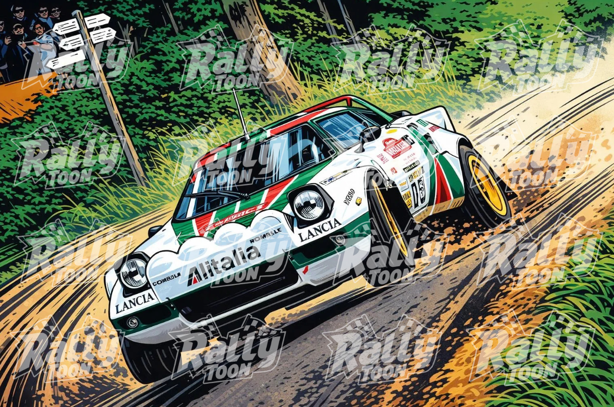 Lancia Stratos jump