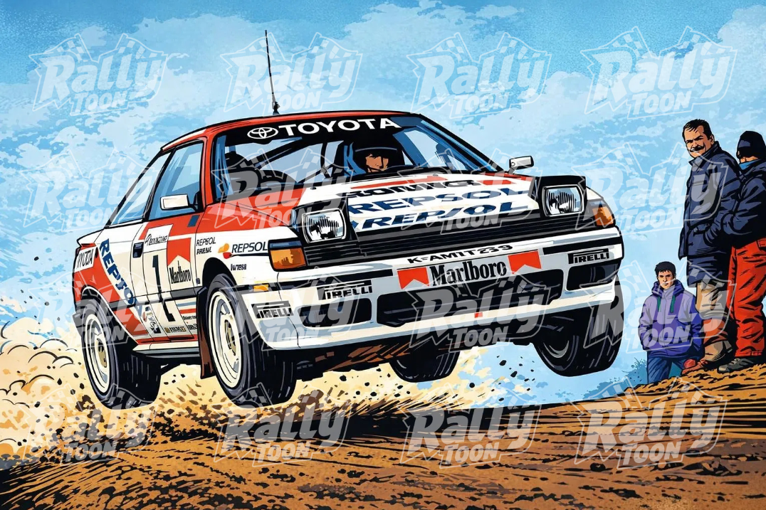 Toyota Celica jump
