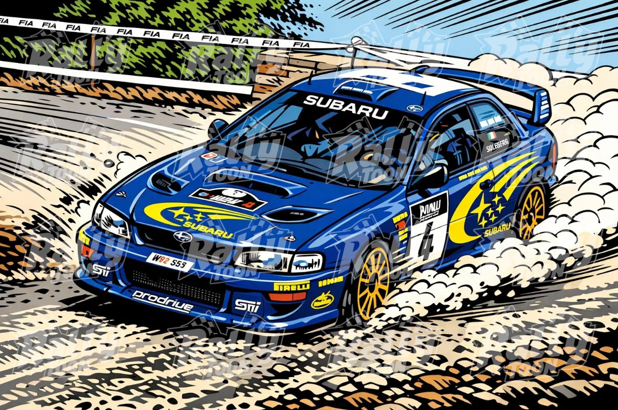 Subaru Impreza drift