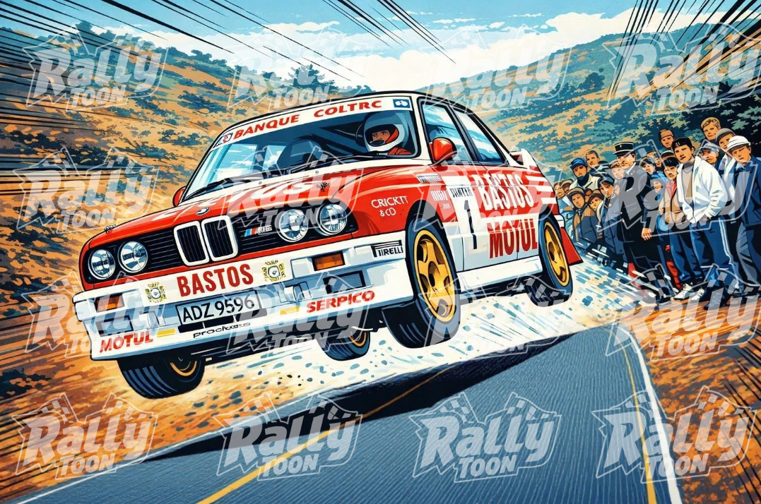 BMW M3 e30 jump