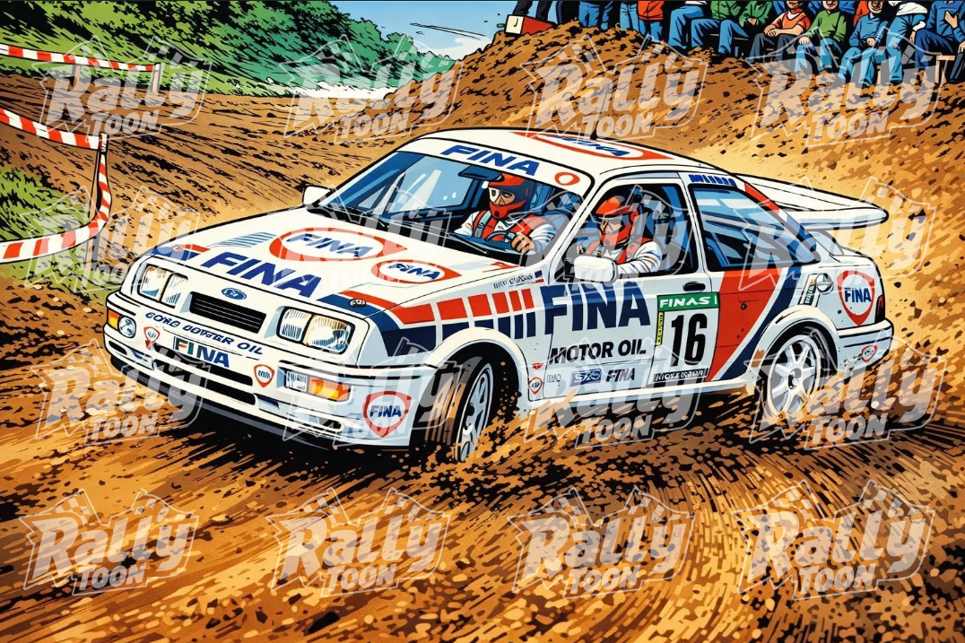 Ford Sierra RS Cosworth drift