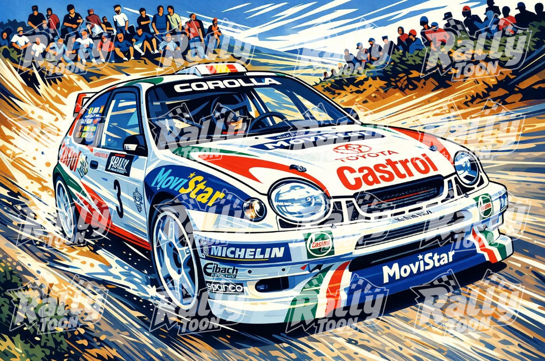 Toyota Corolla drift