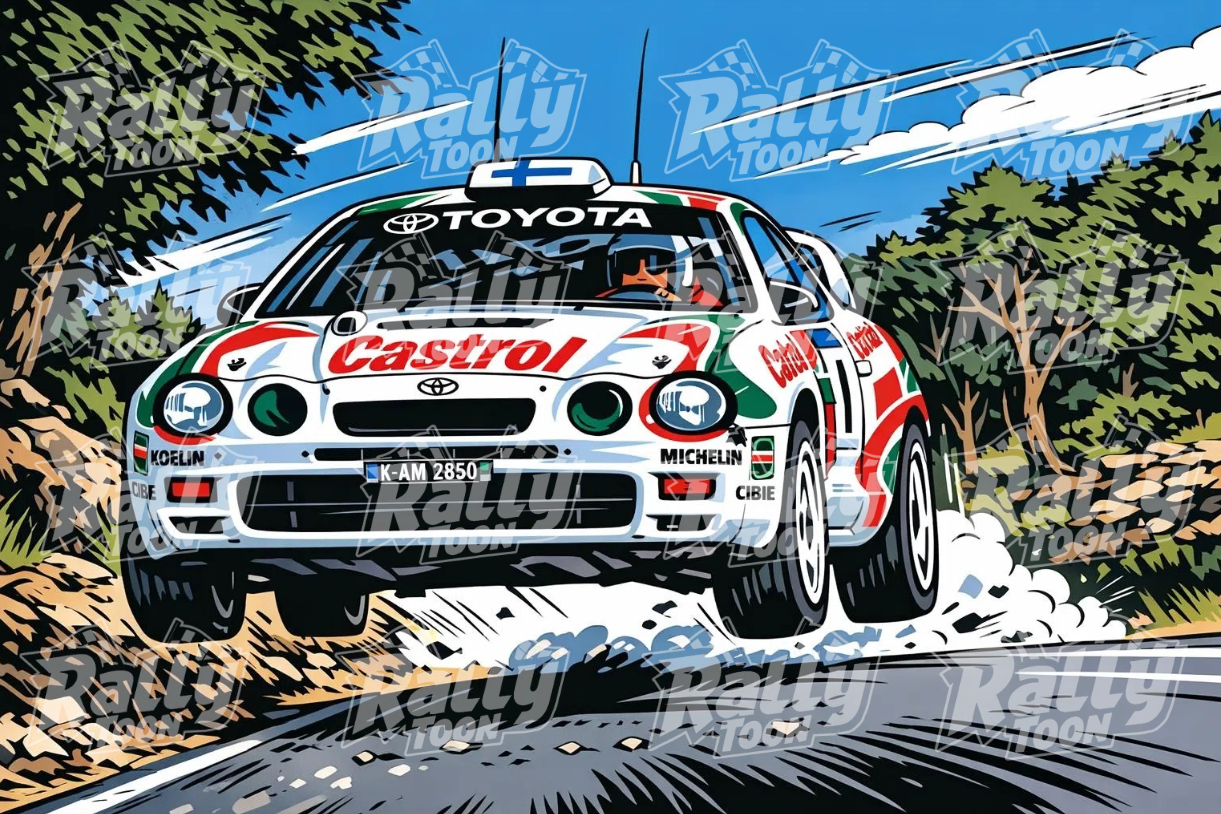 Toyota Celica GT4 jump
