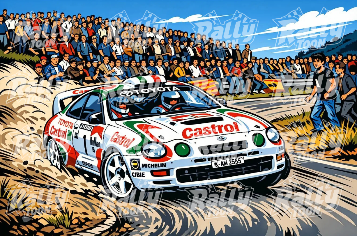 Toyota Celica GT4 drift