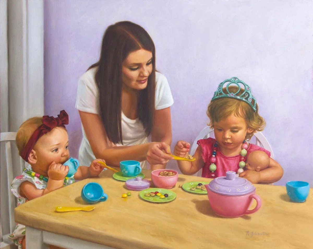 Oil on Panel - 16 in x 20 in - Not For Sale