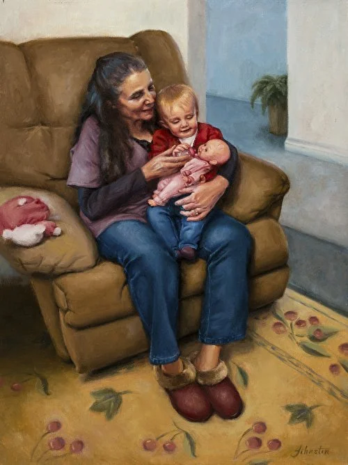 Oil on linen - 24 in. x 18 in. - Private Collection