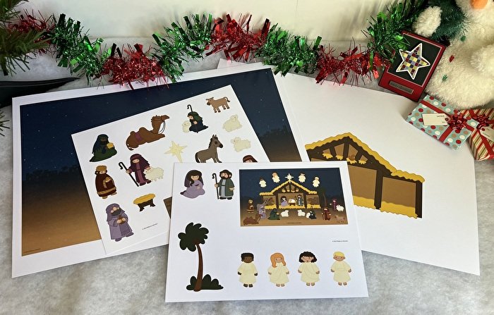 Nativity Advent Poster